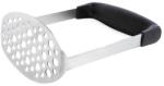 JUDGE Kitchen krumplinyomó, rozsdamentes acél, 18 cm, ezüst/fekete (HO-TC45)