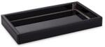 Art-Pol Tálca, Art-Pol, MDF / Üveg, 3 x 27 x 15 cm, Fekete (125331-uniw)