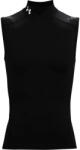 Under Armour HG Armour Comp Mock SL Black/White Férfipóló XL