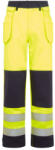 Portwest FR440 Bizflame Hi-Vis kontraszt lángálló lengőzsebes nadrág sárga-tengerészkék (FR440YNRXXL)