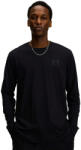 Under Armour SPORTSTYLE LEFT CHEST LS Black/Pitch Gray Férfipóló L
