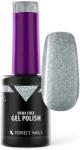 Perfect Nails HEMA FREE Gél Lakk - Flash Silver - 8ml - claudiashop