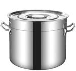 Rosberg Fazék fedővel Rosberg R51211C60S, 94 l, 60x34 cm, Inox (R51211C60S)