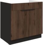 Lempert Niki 34 konyha 80 ZL 1S BB okapi dió/ fekete