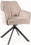 SIGNAL MEBLE Notti étkezőszék fekete láb/ világos bézs Brego 31