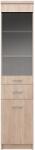 Mebel Bos Top Mix W1D1W1S vitrin sonoma tölgy