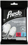 Presto nedves cipőtisztító kendő fehér cipőkhöz 15db