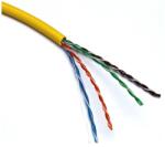 Excel UTP CAT5E Összekötő Sárga 305m 100-091 (100-091)
