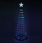 Home Styling 150 cm Magas 154 Digitális RGB LED-es, Színváltós Karácsonyfa