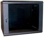 Excel 19" Fali rack szekrény WR600 6U 600x600mm fekete (WBFP6.6SGB) (WBFP6.6SGB)