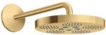 Hansgrohe One cap de duș cu braț 28x28 cm rotund auriu 48491250 (48491250)