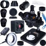  Mikroskop trinokularowy 7-45x + Barlow 0, 5x + Kamera USB 5MP + LED 56 | Elektronika | SMT | Serwis GSM | Dokumentacja cyfrowa | C-Mount