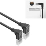 ACT 288351 CAT6A U-FTP Patch Cable 5m Black, Hálózati kábelek