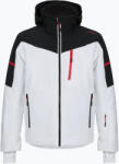 CMP Geacă de schi pentru bărbați CMP 35W0077 Zip Hood bianco