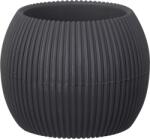 GONDOL IRIS G-363 ROUND CORAL virágcserép 550ml 146x115mm (G-363) - pcx