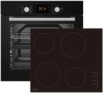 TESLA BO900SB beépíthető sütő + Tesla HV6402MB beépíthető kerámia főzőlap - 5 ÉV GARANCIA (BO900SB / HV6402MB)