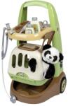 Smoby Tocană veterinară cu panda și cutie de transport 2 în 1 (SM 340405)