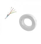 Ted Electric Cablu alarma 4 fire multifilare ecranate + fir masa CCA 4 x 0, 22mm rola 100ml TED Wire Expert TED002280 BBB (A0115368)