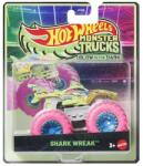 Mattel Masina Hot Wheels, Monster Truck, Glow In The Dark, Shark Wreak, JFX14