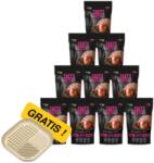  marka niezdefiniowana Tasty Dogs Life Sertéshús zselében 10x500g + Fiboowl M INGYEN