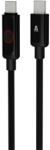 AVAX KAB AVAX CB654 PULSEY 60W USB-C gyorstöltő kábel, fonott, szürke - 1m (AVAX CB654)