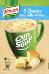 Knorr Cup a Soup bögrés instant 3 sajtos krémleves