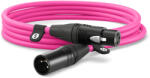 RØDE XLR3M-P audio kábel 3 M XLR Rózsaszín (XLR3M-P)