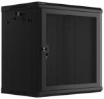 Lanberg WF01-6412-23B állvány 12U Falra szerelhető állvány Fekete (WF01-6412-23B) - compzone