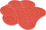 FIT+FUN mancs alakú licking mat piros 18cm