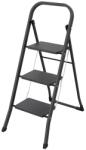 JKH Háztartási Létra 3 Fokos Acél 150 kg