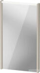 Duravit D-CODE 40x70 cm-es tükör LED világítással, matt taupe DC7075091910000 (DC7075091910000)