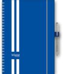 Dayliner Naptár, tervező, A5, heti, DAYLINER, "InSpiral GT", kék-fehér (DL6AG-ISFA5HE-GTKF) - nyomtassingyen