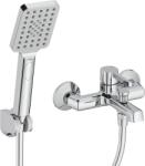 Laveo Alita, kádcsaptelep kézi zuhanyszettel, króm, LAV-BVA_011D (LAV-BVA_011D)