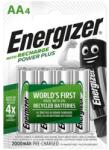 Energizer Tölthető elem, AA ceruza, 4x2000 mAh, ENERGIZER "Power Plus (E300626700) - nyomtassingyen