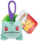 Jazwares Pokémon kulcstartós plüssfigura, Bulbasaur, 8 cm (PKW3921)