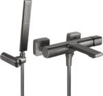 Laveo Tores, kádcsaptelep kézi zuhanyszettel, grafit, LAV-BVT_911D (LAV-BVT_911D)