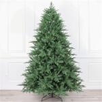  Karácsonyfa mű 210cm zöld 1643 ággal, műfenyő talppal (SP2221-210)