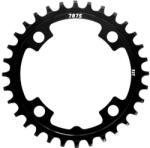 Sunrace CRMX04 Narrow Wide 4 furatos szimmetrikus lánctányér [fekete, 34]