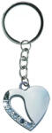 BASI Kulcstartó (szív, ezüst)