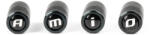 Amio Szelepsapka alumínium, fekete 4 db - AMIO