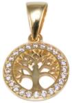 Ékszershop Köves életfa arany medál (1330743)