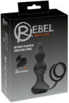 Rebel 2in1 - akkus, rádiós anál vibrátor péniszgyűrűvel (4024144113118)