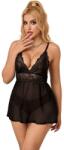 Subblime Babydolls Subblime babydoll tangával 3 - fekete