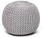 Bonami Essentials Сив и кафяв диван Jagger pouf - Bonami Essentials (RE-PU-04 Grey)