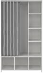 Tvilum Бяло-сив гардероб 105x180 cm Kit - Tvilum (9316349hg)