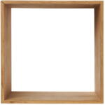 House Nordic На няколко нива стенен рафт от масивен дъб в естествен цвят 30 cm Lattoon - House Nordic (4292060)