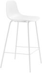 Unique Furniture Бял пластмасов бар стол (височина на седалката 67, 5 cm) Whitby - Unique Furniture (42021000)