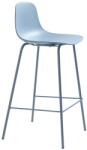 Unique Furniture Светлосин пластмасов бар стол (височина на седалката 67, 5 cm) Whitby - Unique Furniture (42021080)