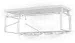 Spinder Design Бяла метална стенна закачалка с рафт 70 cm Rex - Spinder Design (GW127-01-01)