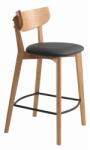 Unique Furniture Бар стол от дъбова дървесина Pero - Unique Furniture (41114202)